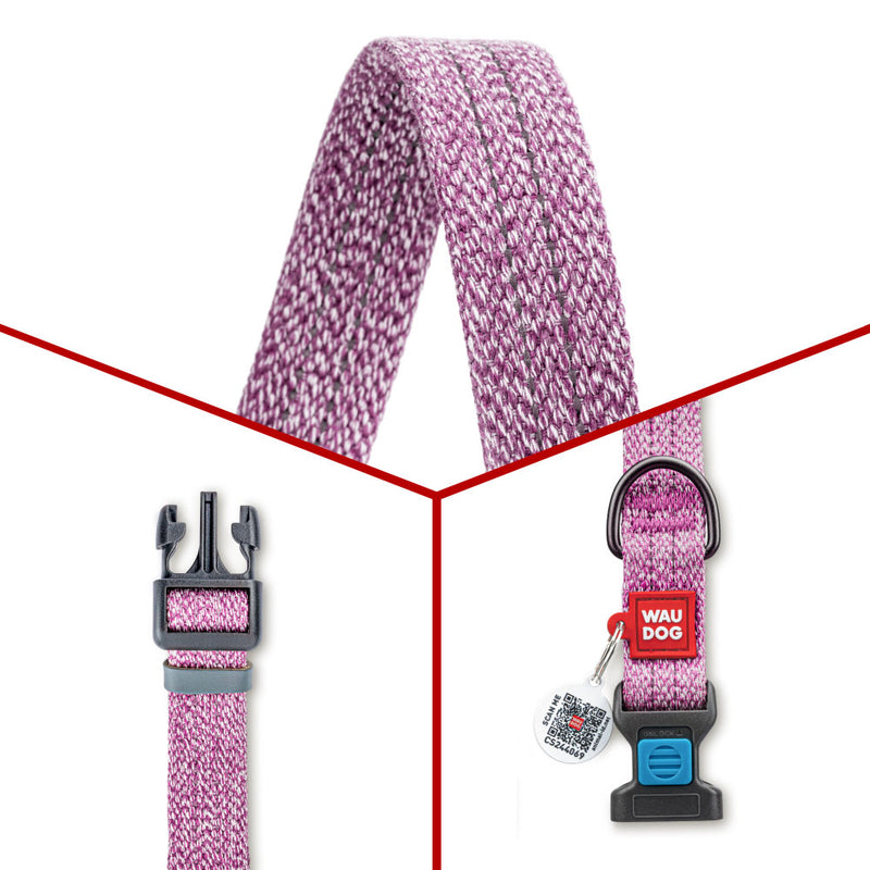 Eco-friendly Re-Cotton collar for dogs