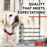 Nylon collar with design