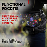 Waist bag for feed and accessories