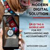 Nylon collar with design