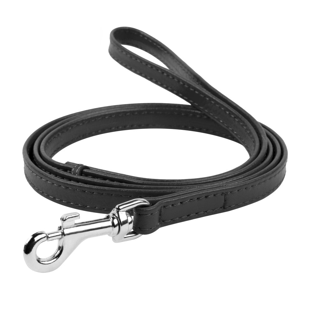 Glamour leather leash for dogs