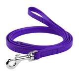 Glamour leather leash for dogs