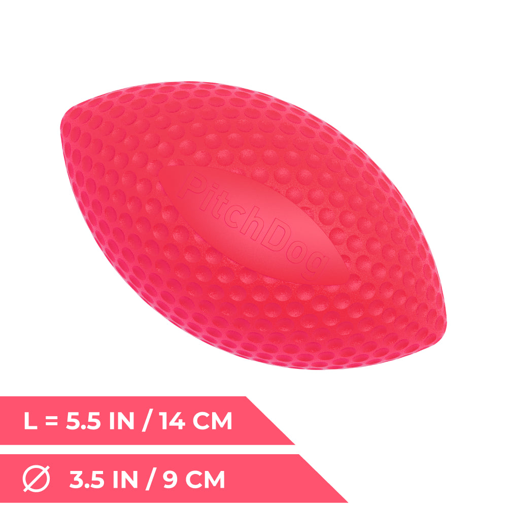 Extremely durable and safe football dog toy