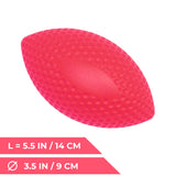 Extremely durable and safe football dog toy