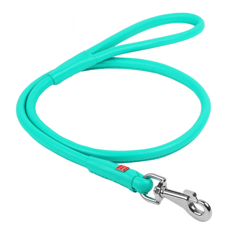 Glamour rolled leather dog leash