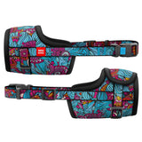 Nylon muzzle with a unique design for dogs