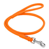 Glamour rolled leather dog leash