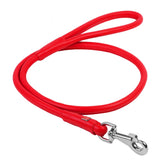 Glamour rolled leather dog leash