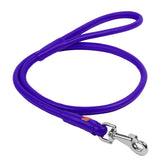 Glamour rolled leather dog leash