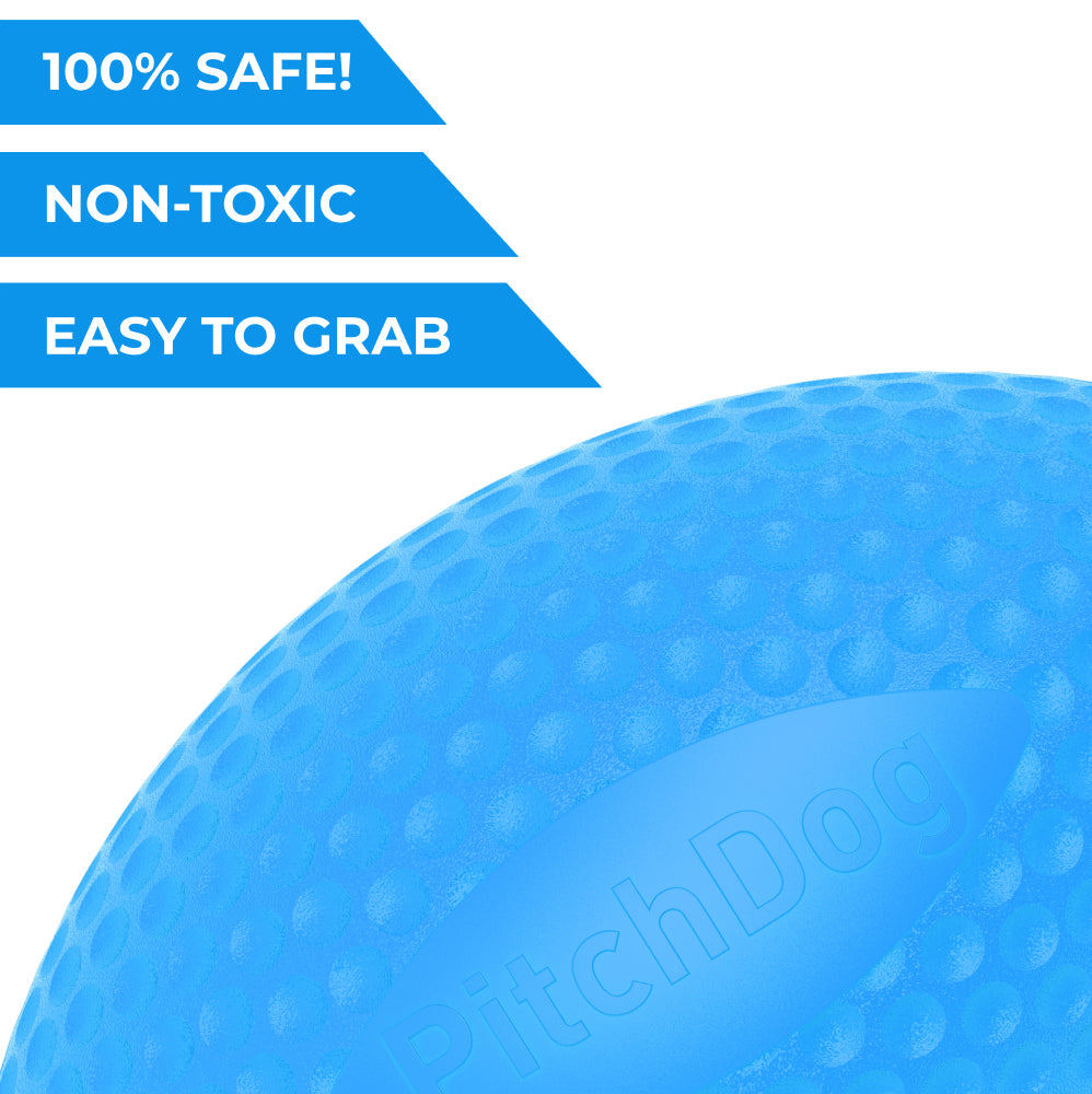 Extremely durable and safe football dog toy
