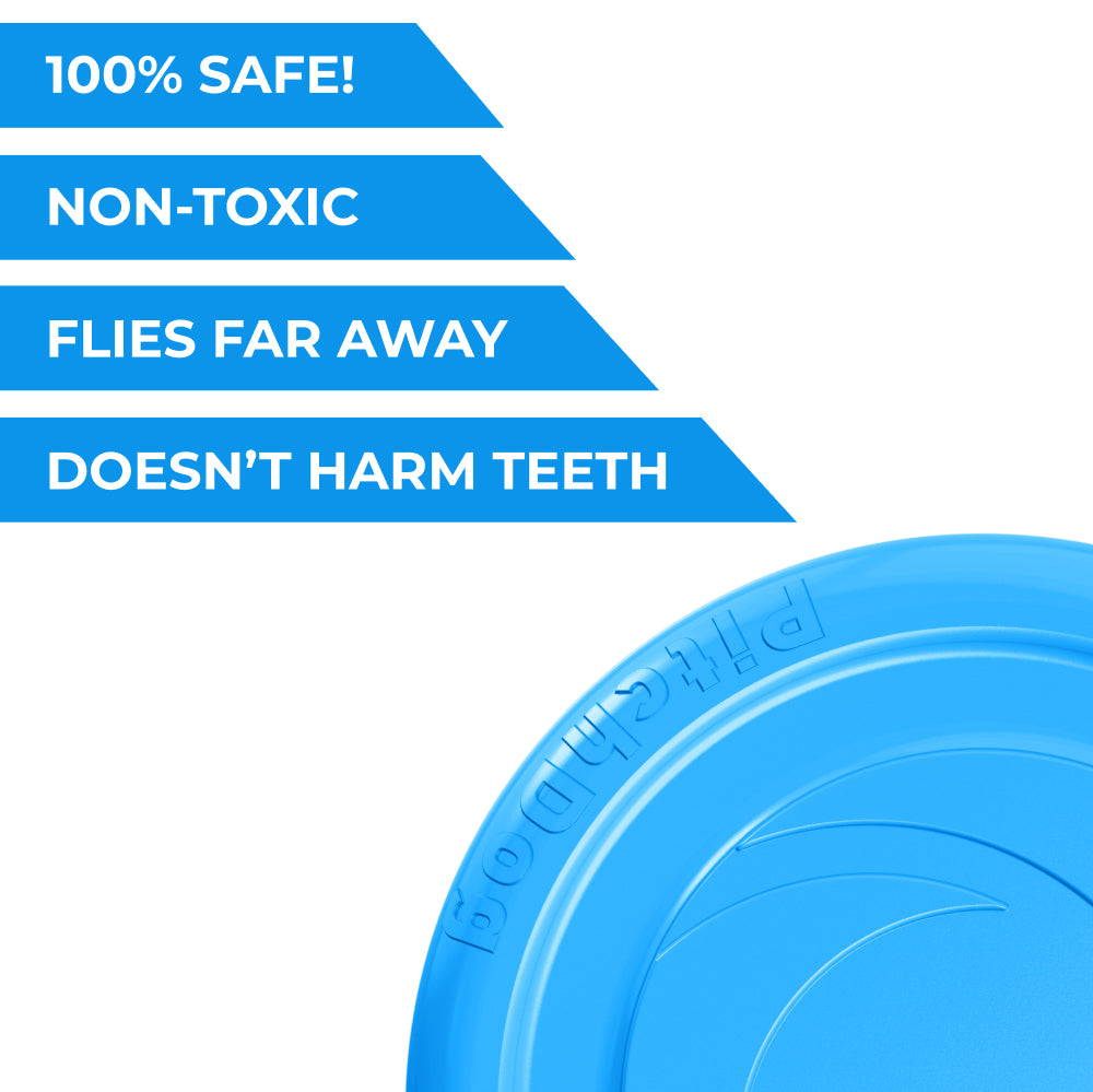 Lightweight and flexible flying disk for dogs