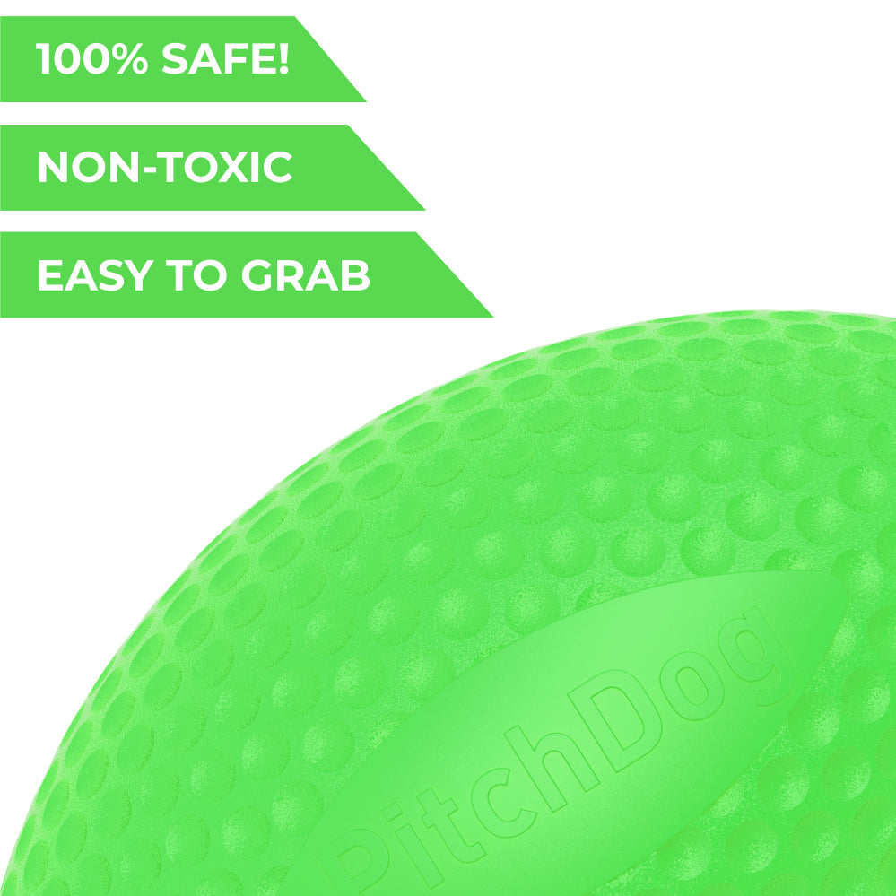 Extremely durable and safe football dog toy