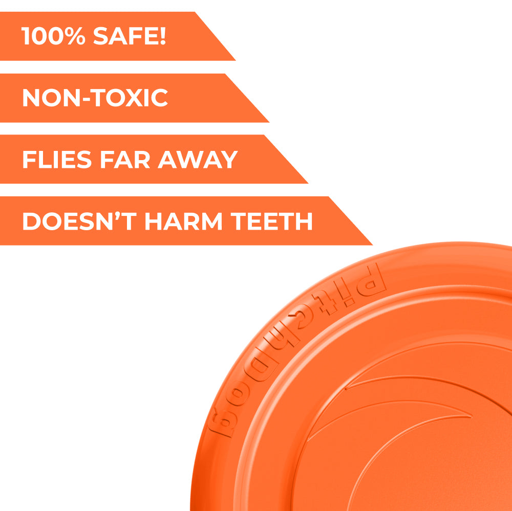 Lightweight and flexible flying disk for dogs