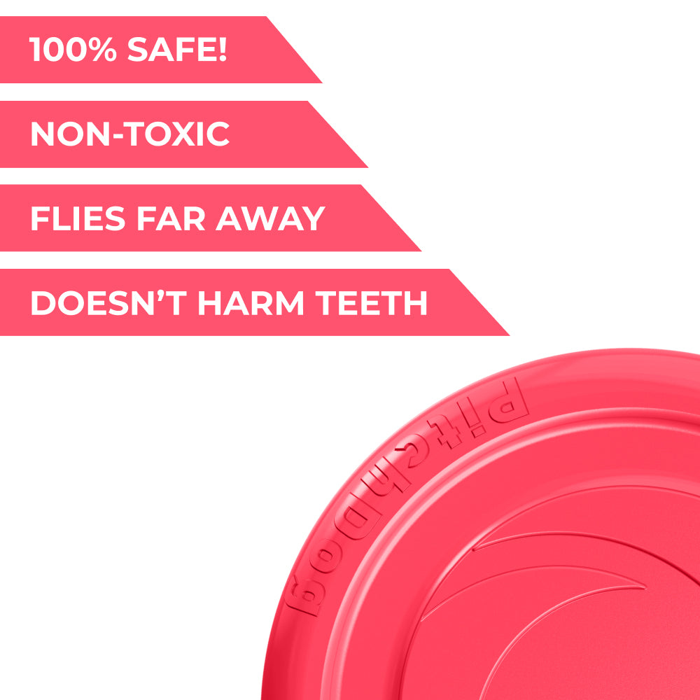 Lightweight and flexible flying disk for dogs