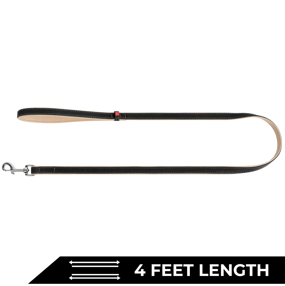 Heavenly soft leather dog leash