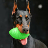 Extremely durable and safe football dog toy