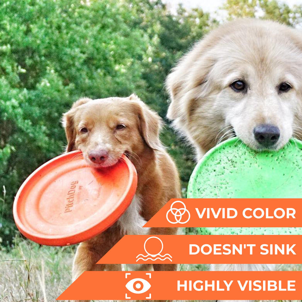 Lightweight and flexible flying disk for dogs