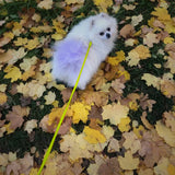 Glamour rolled leather dog leash