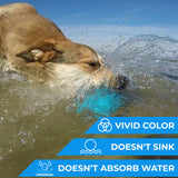 Safe and durable barbell-shaped dog toy