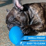 Extremely durable and safe football dog toy