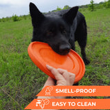 Lightweight and flexible flying disk for dogs