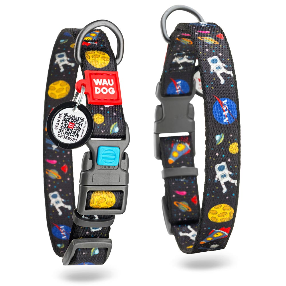 Nylon collar with design