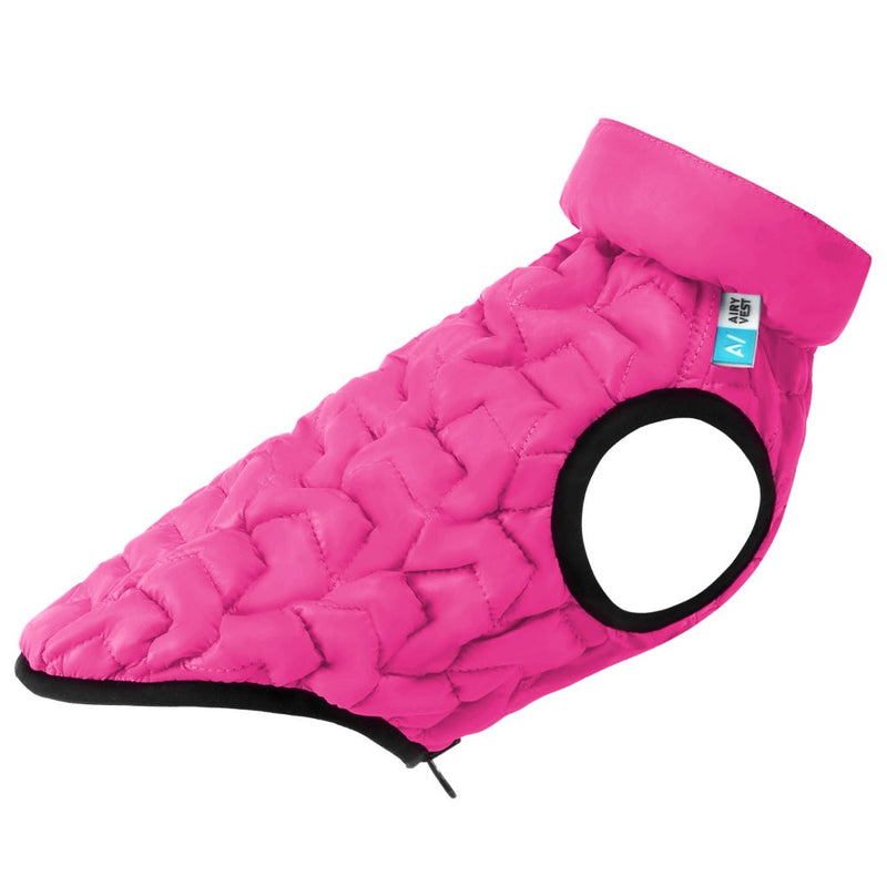 Flexible cold weather dog jacket