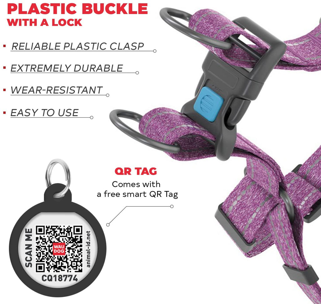 Eco-friendly Re-Cotton harness for dogs