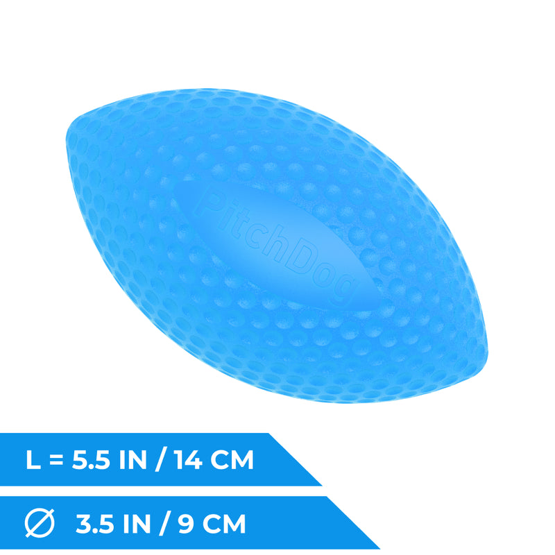 Extremely durable and safe football dog toy