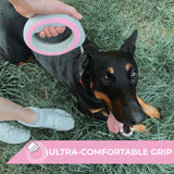 Hands-free retractable dog leash